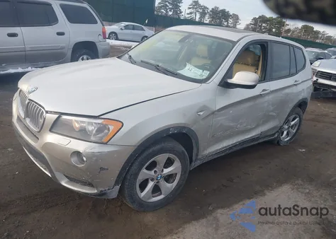 2011 BMW X3 xDrive28I из США, поврежденный, VIN 5UXWX5C50BL706153